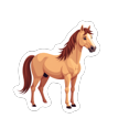 thumbnail image 5 of cartoon Horse Stickers, Waterproof Horse Sticker for Water Bottle Laptop Phone Cases Planner Skateboard Luggage Helmet Party Favor Decor, Ideal for Adults Teens Teacher Rewards, 5 of 9