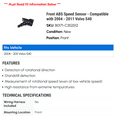 thumbnail image 2 of Front ABS Speed Sensor - Compatible with 2004 - 2011 Volvo S40 2005 2006 2007 2008 2009 2010, 2 of 2
