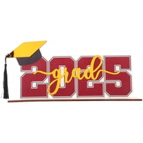 FRCOLOR Graduation Desk Decor Graduation Table Decoration 30.00X14.00X5.00CM