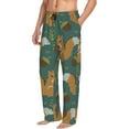thumbnail image 6 of Pofeuu Knitted Woodland Squirrel Print Men's Pajama Pants, Soft Lounge Pajama Pants with big pockets for Men Plaid Pj Bottoms-XX-Large, 6 of 6