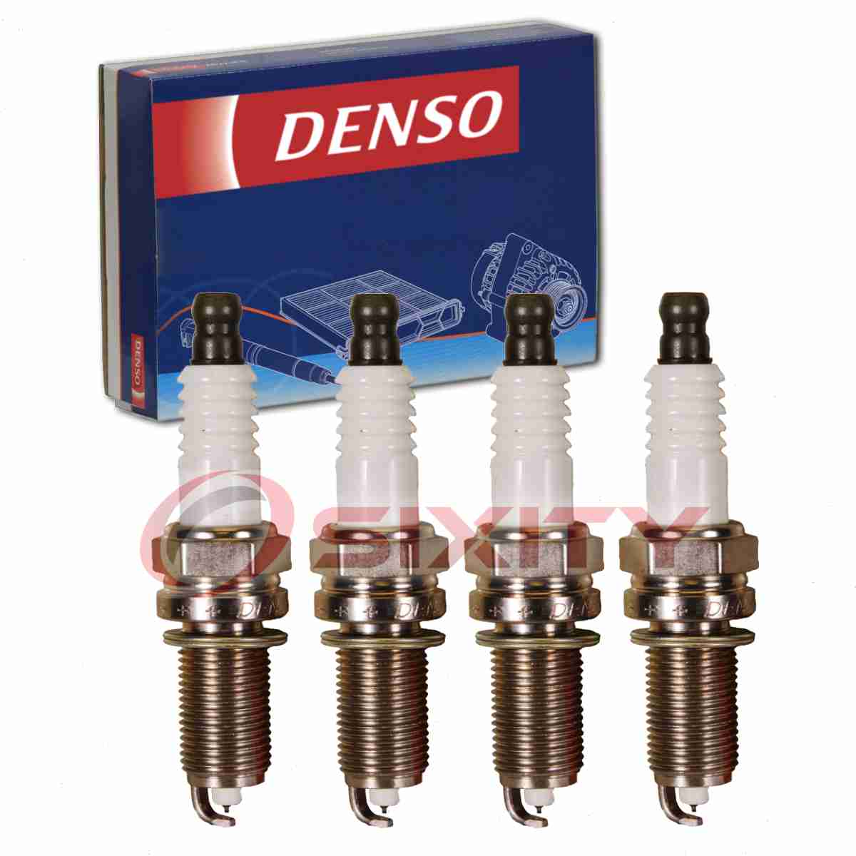 4 pc DENSO 3479 Spark Plugs for 18846-08060 18846-10060