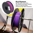 thumbnail image 3 of Filamento de impresora 3D filamento de seda de ajuste limpio azul y rojo purpúreo para imprimir ANGGREK Otros, 3 of 8