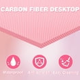 thumbnail image 3 of Homall L-Shaped Gaming Desk 58 Inches Corner Office Gaming Desk with Removable Monitor Riser, Pink, 3 of 6