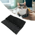 thumbnail image 4 of Coussin Chauffant, Coussin Chauffant Chien Longue Durée 3 Température Réglable USB Charge Pliable 9W 5V 2A pour Amis à Fourrure Imprimé Léopard, Point Blanc, 4 of 8