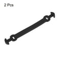 thumbnail image 3 of Unique Bargains Tennis Vibration Dampeners, 2 Pack Shock Absorber Racket String Damping, Black, 3 of 7