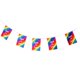 thumbnail image 1 of Bandera Copa 2018 14x21 cm 5,5 metros Bandera de cadena Barras deportivas Decoración Macarena Bandera de arco iris, 1 of 8