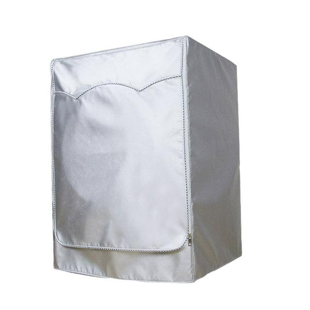 Justharion Moisture-proof And Wide Application Washing Machine Covers For Silver As Shown XL 1Set