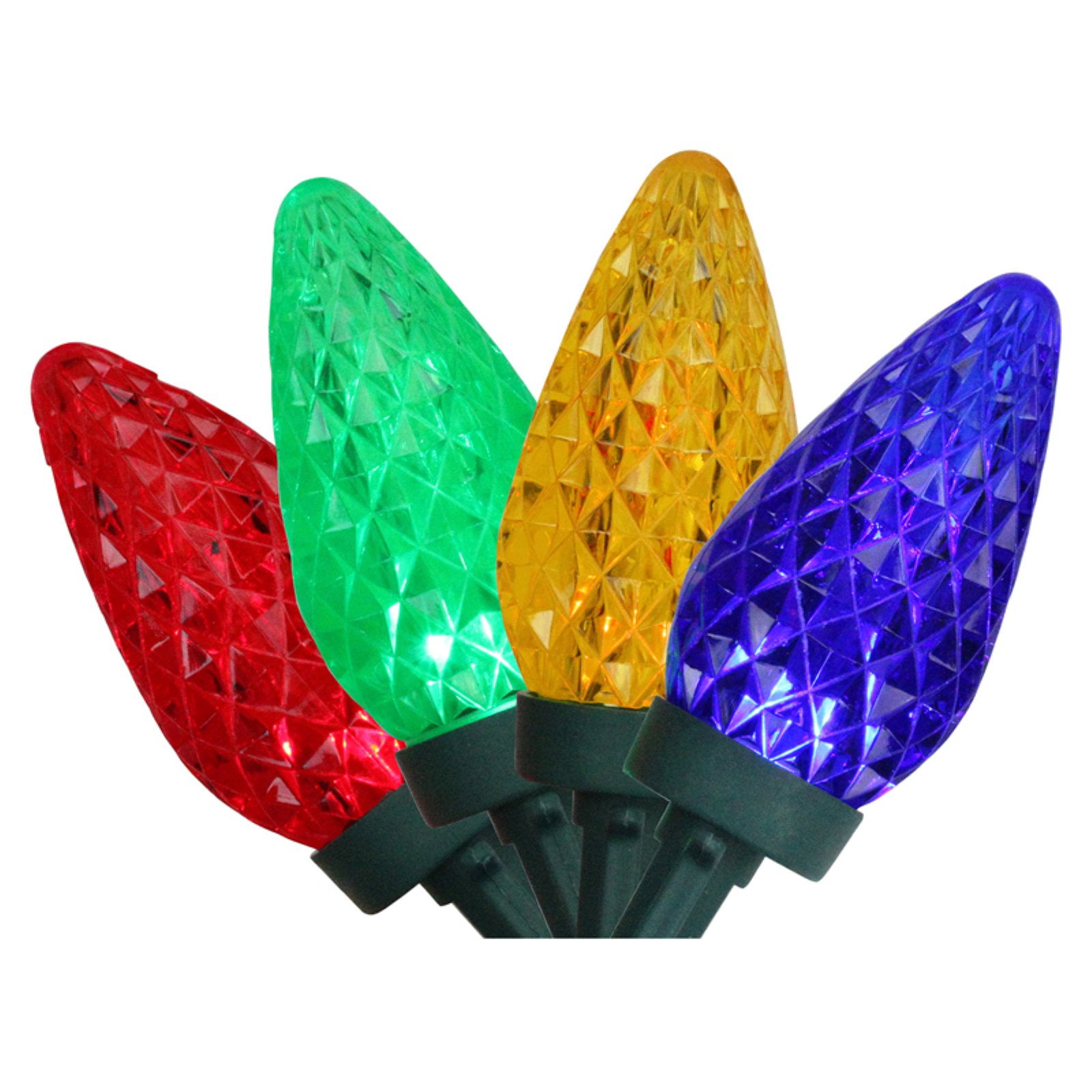 Northlight 100 Faceted LED C9 Christmas Lights