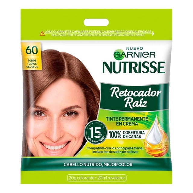 Retocador de raíces Garnier Nutrisse 60 tonos rubios oscuros