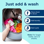 Carbona Color Grabber Laundry Sheets, Stops Color Runs, Helps Prevent Graying, 30 Sheets