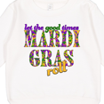 thumbnail image 3 of Inktastic Mardi Gras Let the Good Times Roll Toddler Sweatshirt, 3 of 4