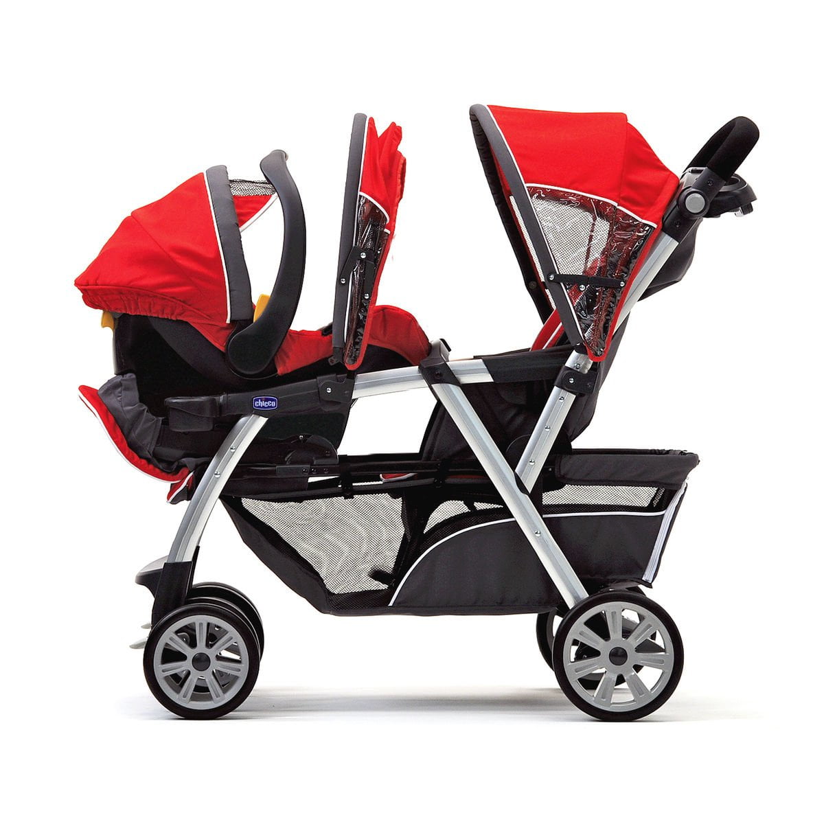 chicco travel system red