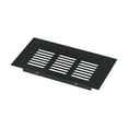 thumbnail image 2 of Mlless Black Aluminum Rectangular Air Vent Grille for Cabinets and Wardrobes, 2 of 6