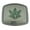 Marijuana Leaf Green Jumbo Big Heavy, variant on Reggae Rastafarian Belt Buckle Jamaican Dub Ethiopia Music African Heritage