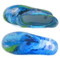 thumbnail image 4 of Toddler Boys Rain Boots Little Kids Baby Light Up Rubber Printed Waterproof Mud Insulated Shoes Blue Green Dinosaur Lightweight Adorable with Easy-on Handles Non Slip Size 11, 4 of 5