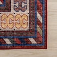 thumbnail image 5 of nuLOOM Damaris Splashguard Medallion Machine Washable Area Rug, 2' 6" x 12', Runner, Damaris Brick, 5 of 11