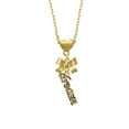 thumbnail image 2 of Delight Jewelry Goldtone Crystal Script ''Dream'' Gold tone Heart Necklace, 2 of 4