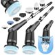 thumbnail image 1 of wonima11 G2-Pro Electric Spin Scrubber - IPX7 Waterproof 10-in-1 Shower Cleaner Brush, Retractable Handle & 2-Speed for Bathroom, Bathtub, Kitchen, Tile Floors, 1 of 1
