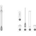 thumbnail image 3 of ZOUSSIQI Soil Moisture Meter - Water Level Indicator | Soil Moisture Meter | Plant Water Level Indicator | Humidity Sensor Probe | Indoor Flower Pot Water Level Meter | Water Display CA919-58583, 3 of 7