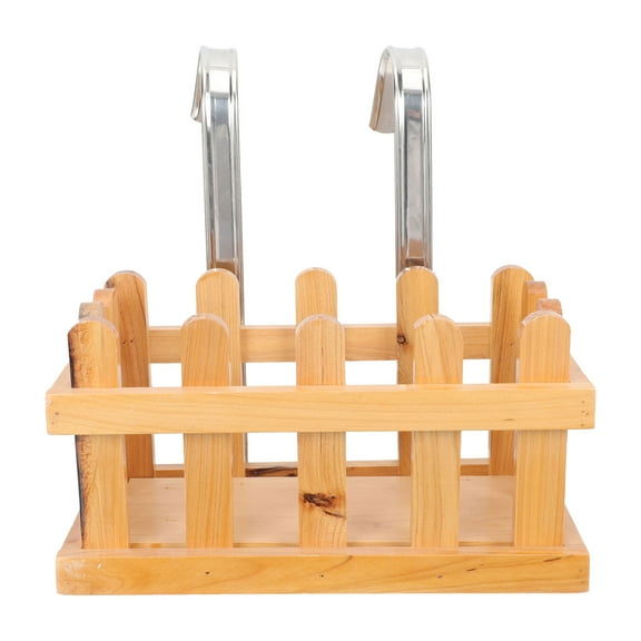 HOMEMAXS Stainless Steel Storage Basket for Bathroom Sauna and More Light Brown Fits Bath Bucket No Drilling Required