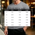 thumbnail image 3 of Mens Shirts Crewneck Short Sleeve Slim Fit T Shirts For Men Stretch Breathable Top Cozy Fitness Clothing Khaki 3XL, 3 of 7
