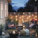 thumbnail image 2 of Serie de 30 Y 50 Luces Led Solares Para Exteriores blanco, 2 of 5