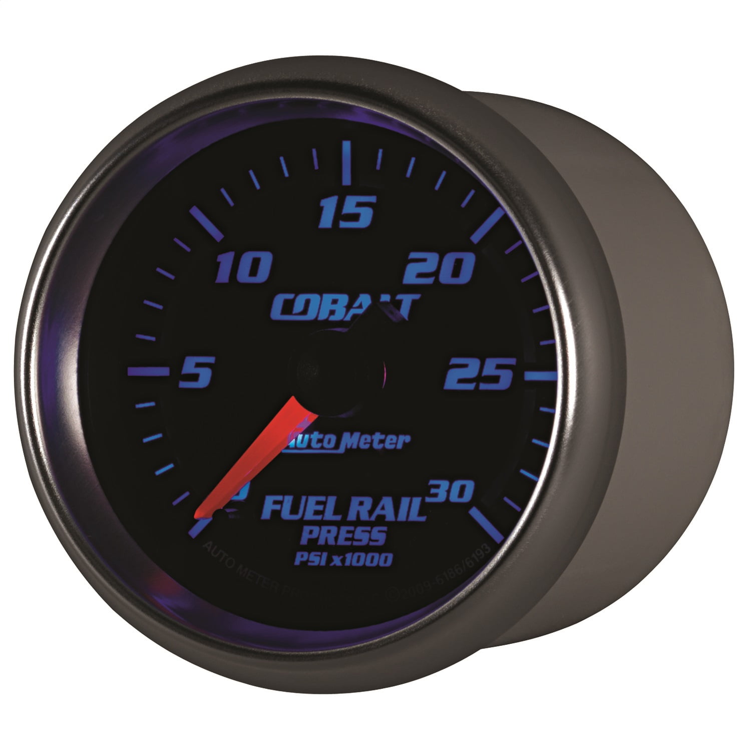 Auto Meter 6193 Cobalt 2-1//16 0-30000 PSI Full Sweep Electric Diesel Fuel Rail Pressure Gauge