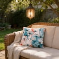 thumbnail image 4 of Ouuluon Pillow Covers Soft Waterproof Pillow Cover, 18x18 inch Printed Decorative Cushion Case for Outdoor Patio Pool Garden Sofa, 4 of 7