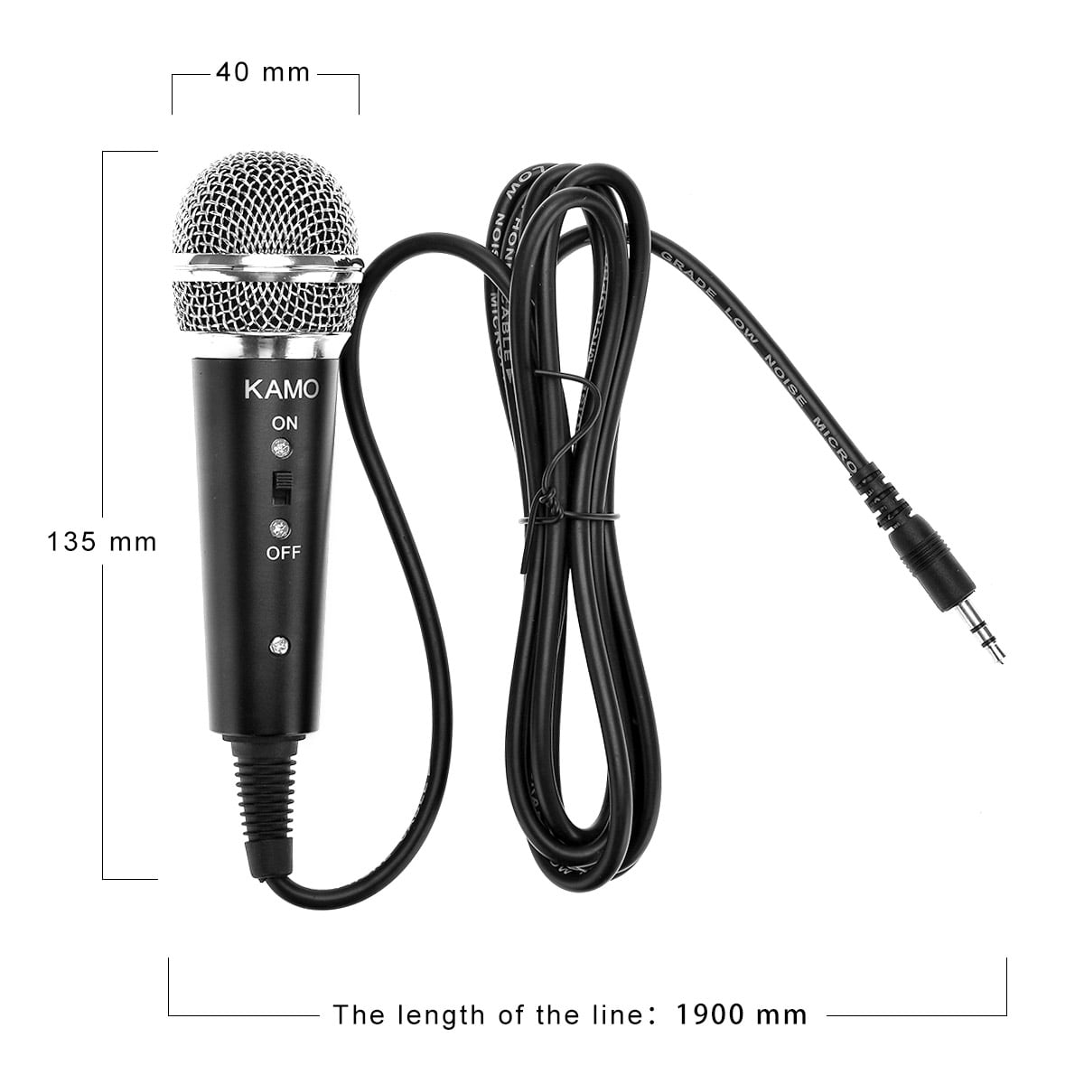 Professional Condenser Microphone Set 3.5mm Cable Plug Play Home Studio microphones, dual-layer acoustic filter, for Iphone Ipad Samsung Android Windows Smartphones