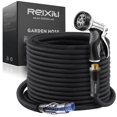 thumbnail image 1 of Manguera de jardín Relxitl de agua flexible de 15 m con rociador de 10 funciones, 1 of 8