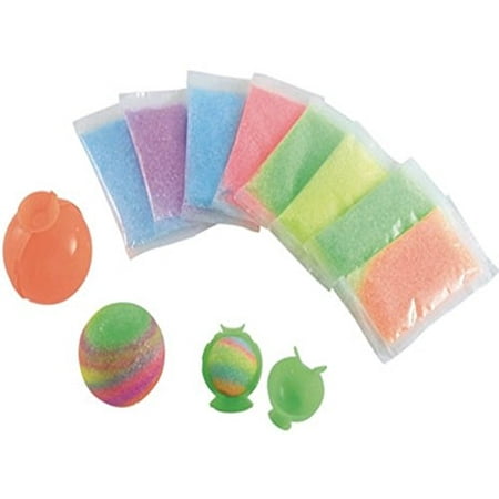 Make Your Own Bouncy Balls Craft Kit - Makes 16 Balls - Great Stocking Stuffers -- (You Receive 8 Individual Kits, Each Kit Makes 2
