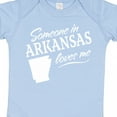 thumbnail image 4 of Inktastic Someone in Arkansas Loves Me Boys or Girls Baby Bodysuit, 4 of 5