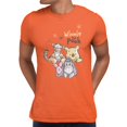 thumbnail image 2 of Disney Winnie The Pooh Men's Smiley Friends Look To You T-Shirt (Orange , S-XXXL), 2 of 4