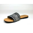 thumbnail image 3 of Iynx Women's Black One Piece Rhinestone Slide Size 6 - 11, 3 of 5