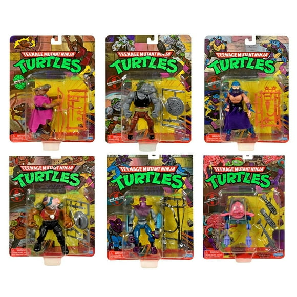 TMNT Classic Villains' with Splinter Bundle Set