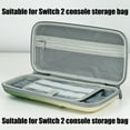 thumbnail image 3 of Storage Bag with Card Slot Pocket and Handle Console Carrying Case Scratchproof Case Shockproof Storage Box for NS2, 3 of 14