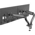thumbnail image 6 of Dual Monitor Arm Mount – Adjustable Height, Tilt, and Swivel Desk Mount for 17–27” Monitors, C-Clamp and Grommet Installation, 6 of 10
