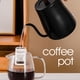 thumbnail image 5 of Pequeños electrodomésticos, hervidor eléctrico con cuello de cisne, hervidor de agua de 800 ml, tetera de acero inoxidable para café y té, 5 of 5