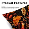 thumbnail image 2 of Turkey Throw Pillow Covers Set of 2 - Velvet Decorative Pillow Cases with Unique Patterns, 16x16, 18x18, 20x20 Couch, Sofa - Throw Pillows for Living Room, 2 of 6