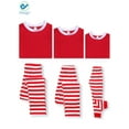 thumbnail image 3 of Deago Matching Family Christmas Pajamas Set Striped Holiday Festival Sleepwear For Men Women & Kids, 3 of 7