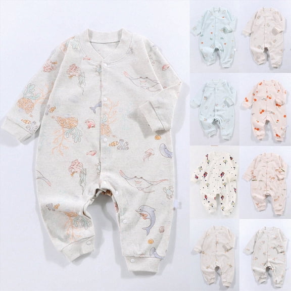 0-3 Preemie Sleep & Play One-Piece Bodysuit Baby And Winter Clothing Baby Crawling Long Sleeve Romper Long Sleeve Sleeper Jumpsuit Light Blue Newborn Gift