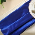 thumbnail image 2 of BalsaCircle 100 Pieces 20" x 20" Royal Blue Premium Velvet Napkins Linens, 2 of 8