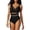 Black, variant on One Piece Swimsuit Tummy Control Bathing Suits for Women 2026 New Hot Mesh Swimsuit Mesh Hollow Solid Color Swimsuit Women