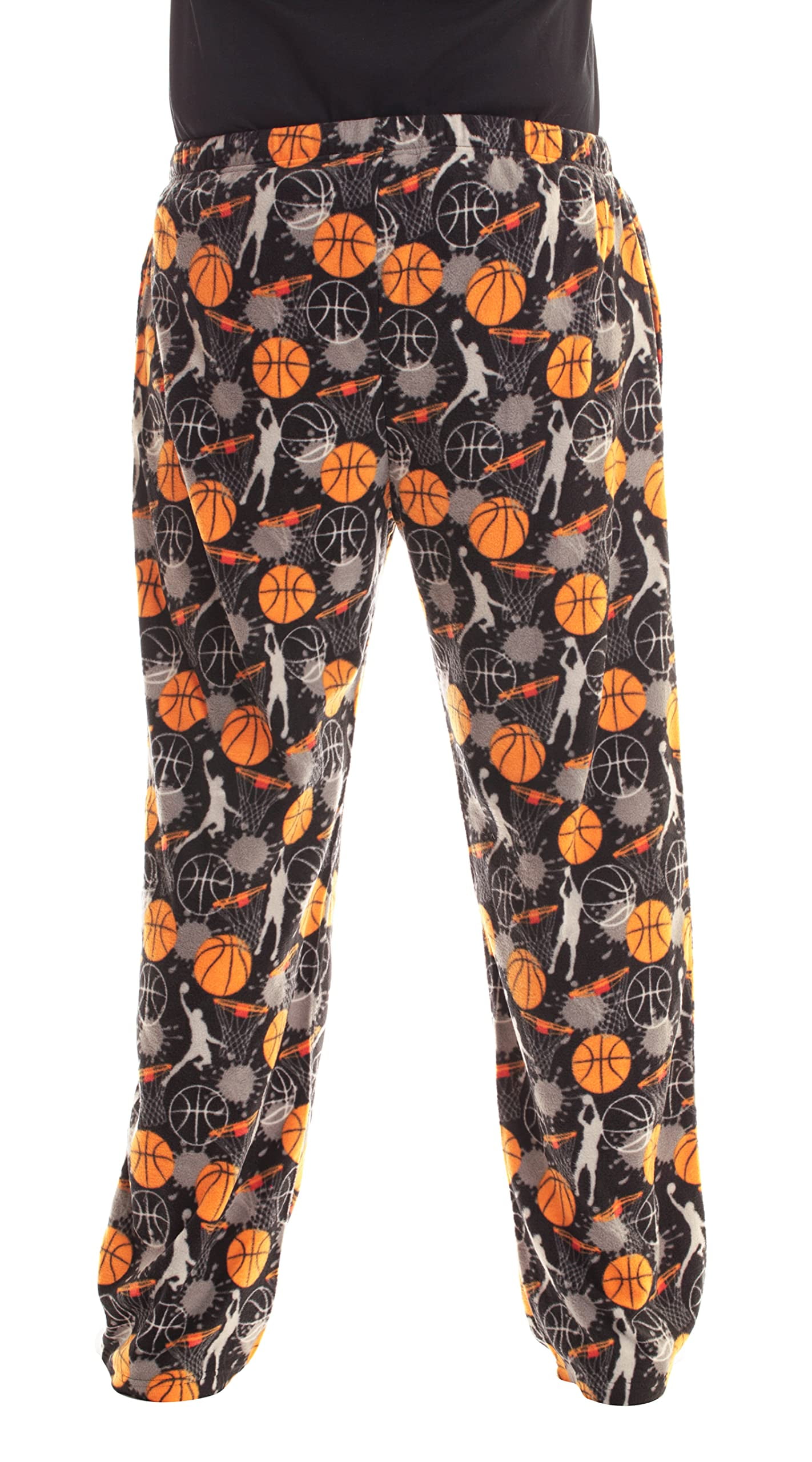 NEW MENS NBA OKLAHOMA CITY THUNDER MICROFLEECE PAJAMA PANTS PJS SIZE XL XXL