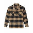 thumbnail image 5 of COOFANDY Men's Flannel Shirts Casual Button Down Plaid Shirt Jacket Long Sleeve Fleece Shacket with Pockets, 5 of 6