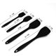 thumbnail image 5 of (10 piezas) Juego de utensilios de cocina de silicona Incluye 2 raspadores Cuchara para cocinar Cucharón para sopa Espátula Cucharón para espaguetis Cuchara para servir Batidor Pinzas para parrilla Si, 5 of 5