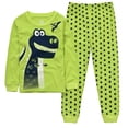thumbnail image 1 of 2020 Pyjamas de Noël pour Bébé Garçon Ensembles de Vêtements Rouge Xmas Cadeau pour Enfants Pyjamas Tenue de Nuit Snowman Chillin‘ avec Mes Amis 2-7 Ans, 1 of 7