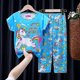 thumbnail image 1 of 16 (120-130 cm) ClearChildren's Cotton Princess Anna Elsa Pijamas Conjunto de ropa de dibujos animados para niños Pijamas de manga de bebé Ropa de hogar Pijamas para niños esquí esquí Gafas de esquí, 1 of 3