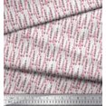 thumbnail image 2 of Soimoi Rayon Fabric Lavender Shirting Decor Fabric Printed Yard 56 Inch Wide, 2 of 3