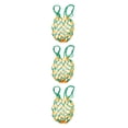 thumbnail image 4 of Baohd Sac de Ballon en Maille 1/2/3/5 Sac de Transport en Filet Vert Jaune 3 Pcs, 4 of 6